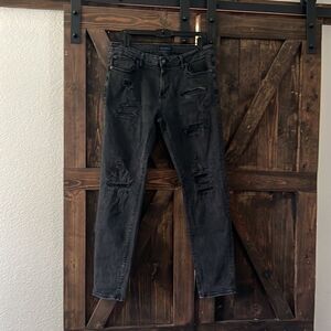 Aeropostale skinny distressed  Jeans 34x32
